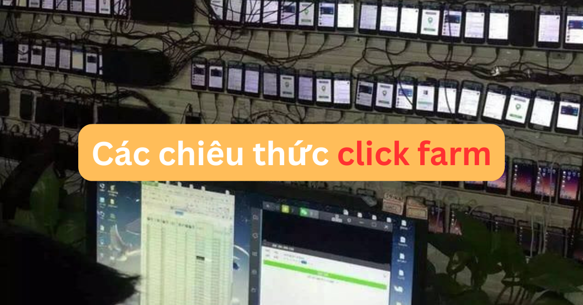 Các chiêu thức click farm
